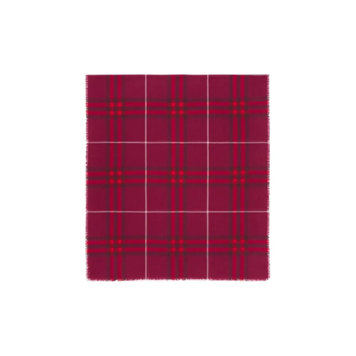 Burberry Вязаные Шарфы Унисекс Красный