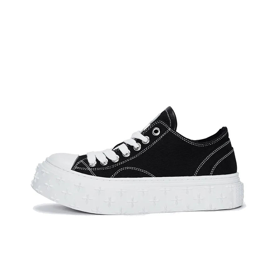 SMFK Stylish Skateboarding Shoes Women's ⿊⽩