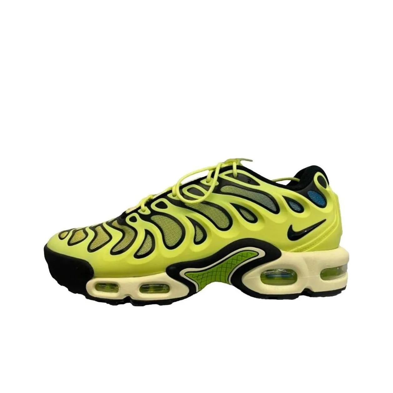 Nike Air Max Plus Low Top Casual Men's Yellow Black Найк Эйр Макс Плюс Ло Топ Кежуал Мужской Желтый Черный