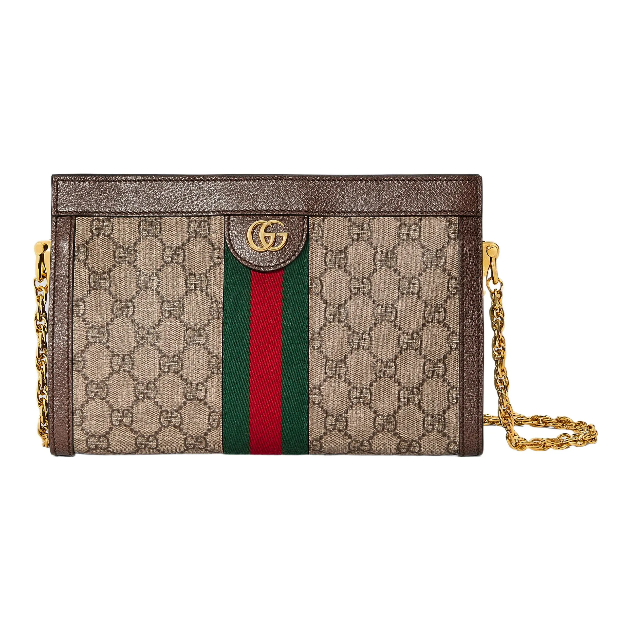 GUCCI Ophidia Small Retro Messenger Bag Shoulder Bag Brown