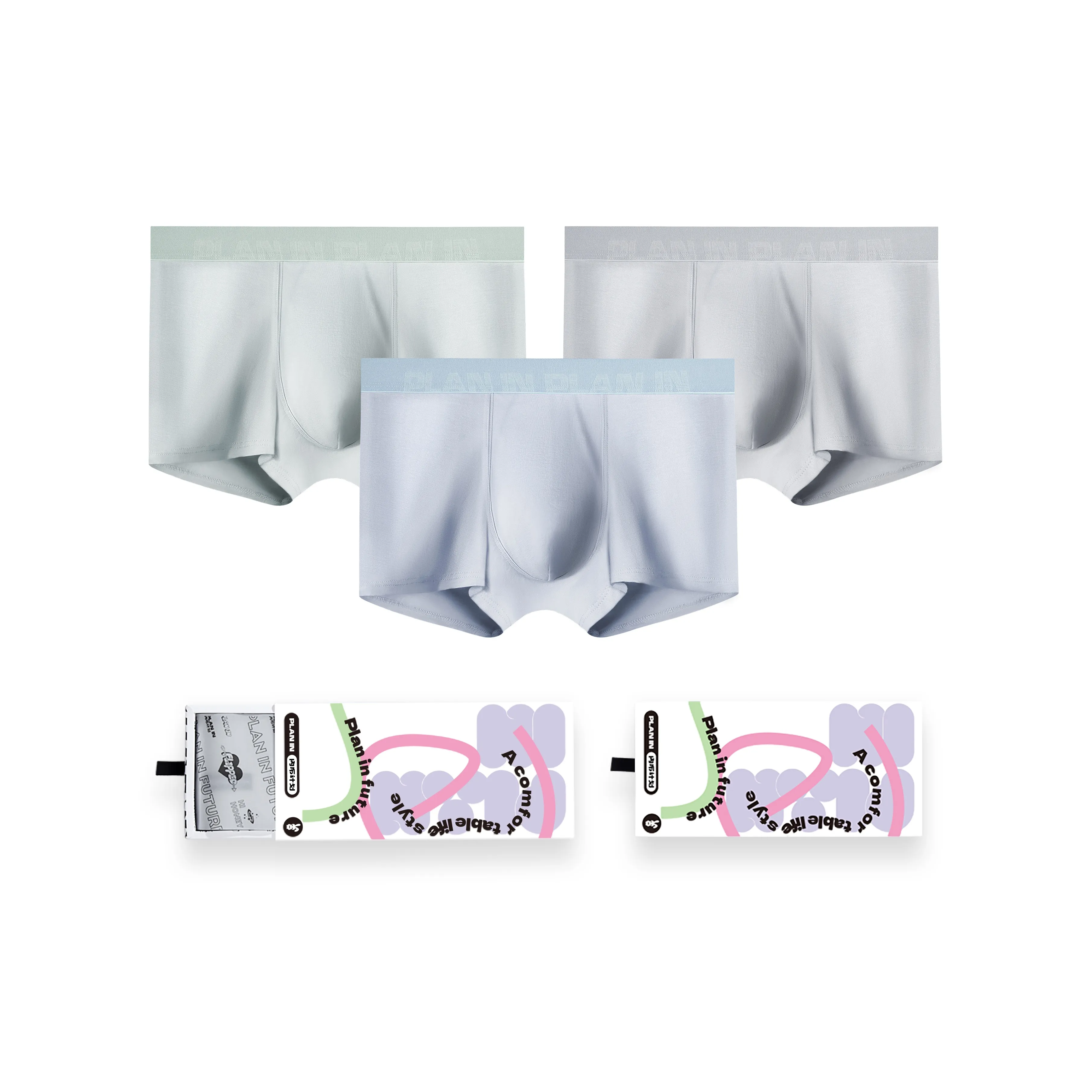 PLAN IN Мужское нижнее белье в подарочной коробке