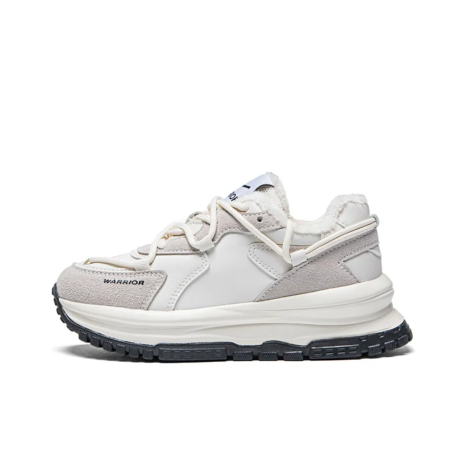 Warrior Утолщенный и с флисовой подкладкой тонкий хлопок обувь устойчивая к истиранию увеличивающая высоту термическая