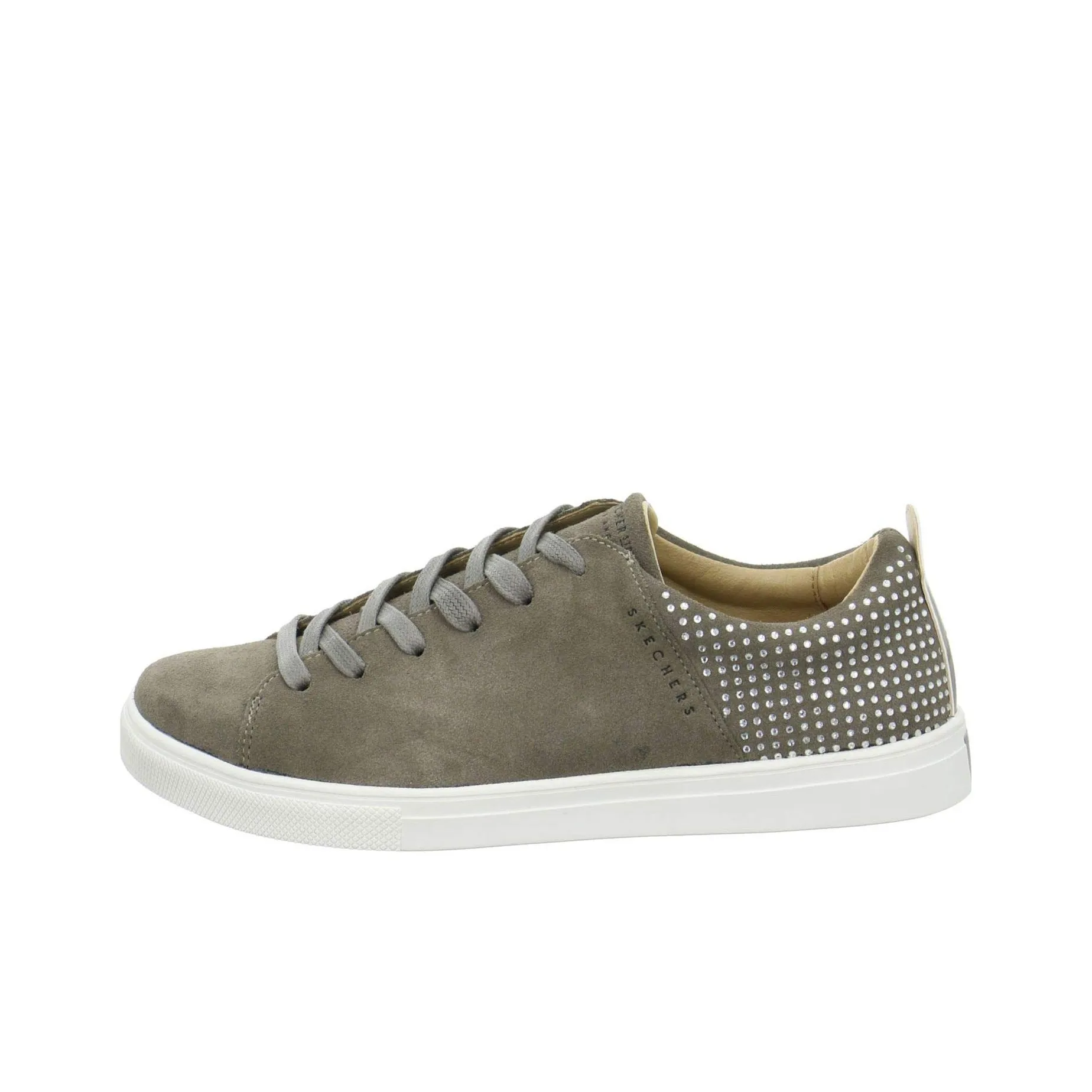Skechers Moda Low Top Skateboard Shoes Women's Taupe