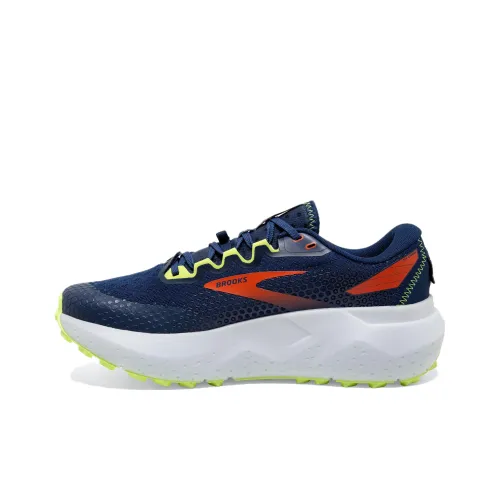 Brooks Caldera 6 Беговые кроссовки Низкие Синий, белый, оранжевый Мужские