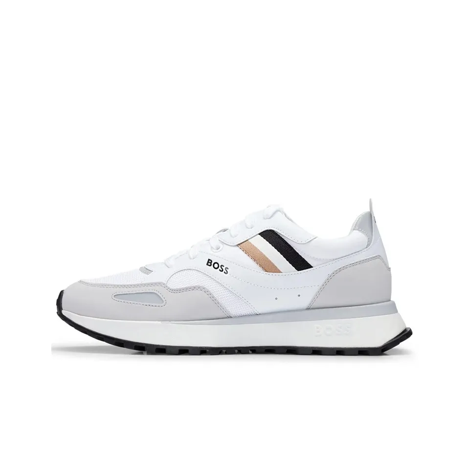 BOSS Striped Lace-up Sneakers