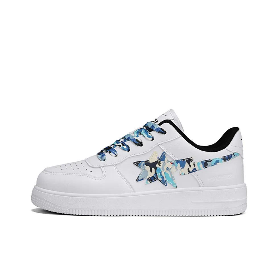 DOUBLE STAR 88 Anti Slip And Wear Resistant Lightweight Height Increasing Low Top Skateboard Shoes Unisex