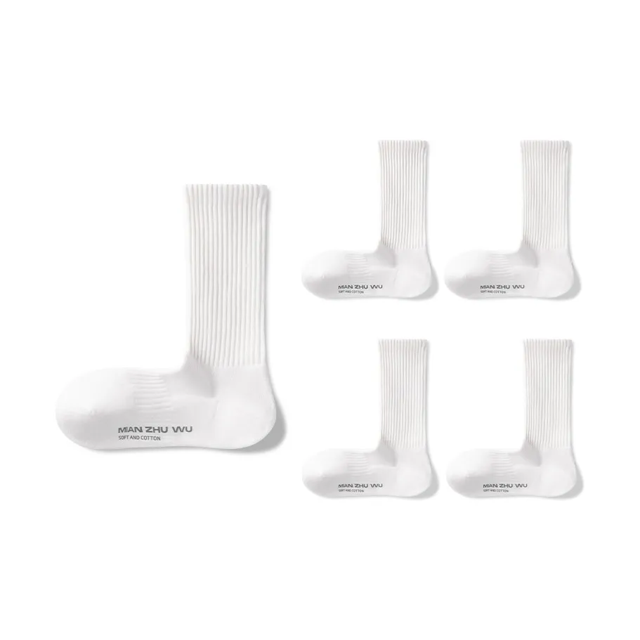 B&C.Room Mid Calf Socks Men's 5 Pack