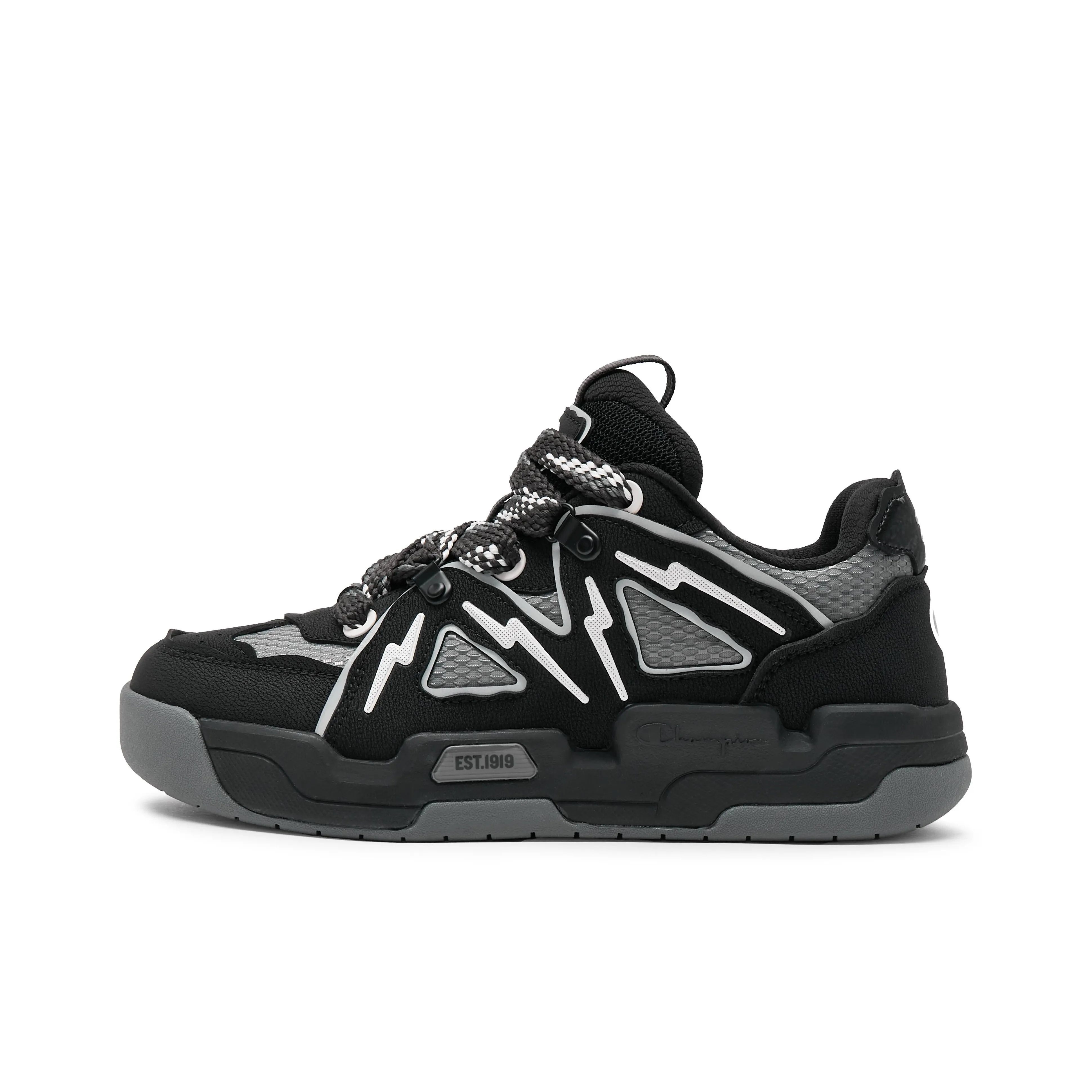 Champion Mix Skate V1 Low Top Skateboard Shoes Men's Black