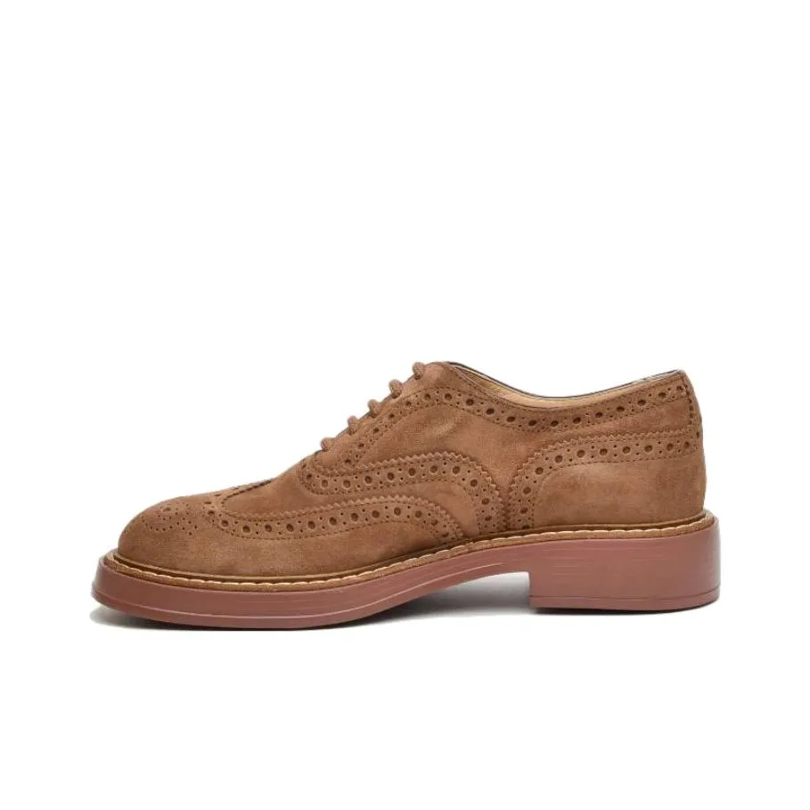 TOD'S Round Toe Lace Up Brogues