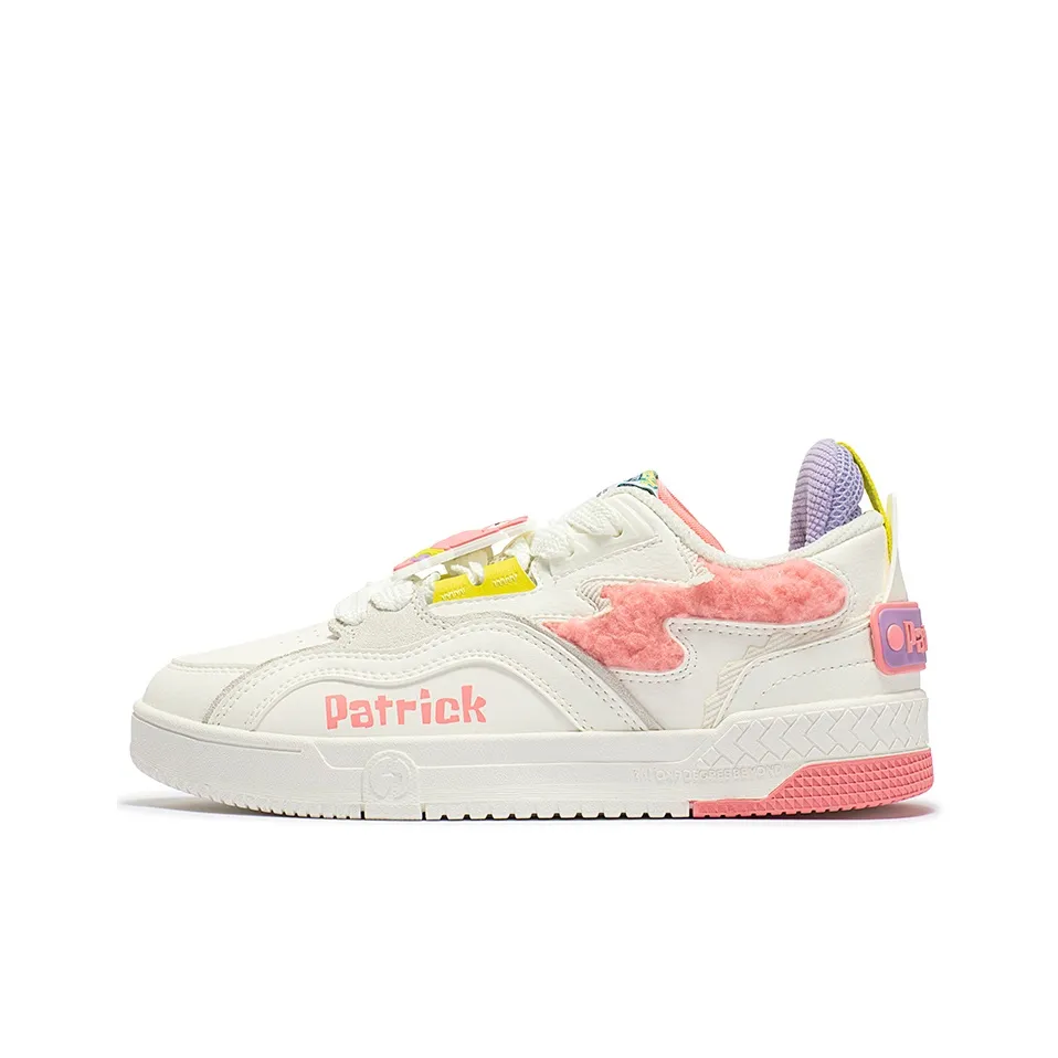 361° Life Collection Patrick Star Low Top Skateboard Shoes Women's Neon Light Coral