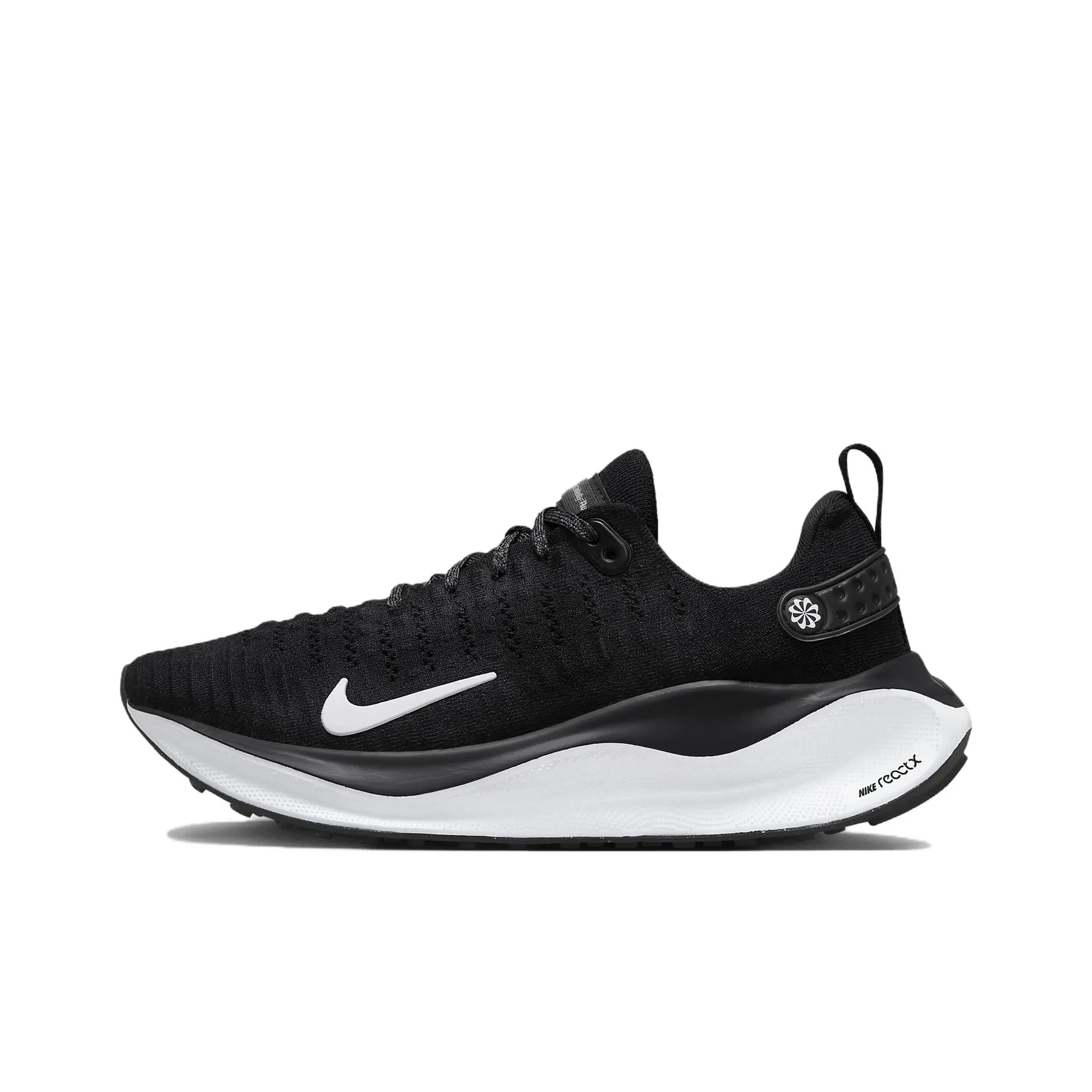 Nike INFINITY RUN 4 Anti Slip Wear Resistant Low Top Training Running Shoes Women's Black White