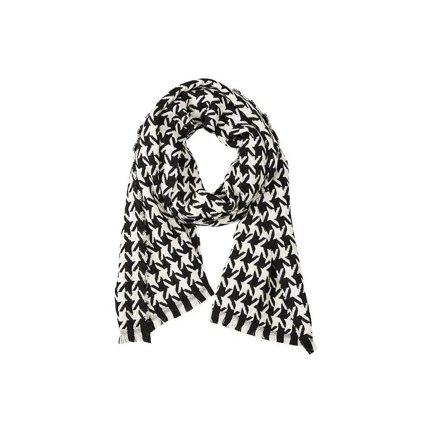 MUYKUY Acrylic Knit Scarves Unisex
