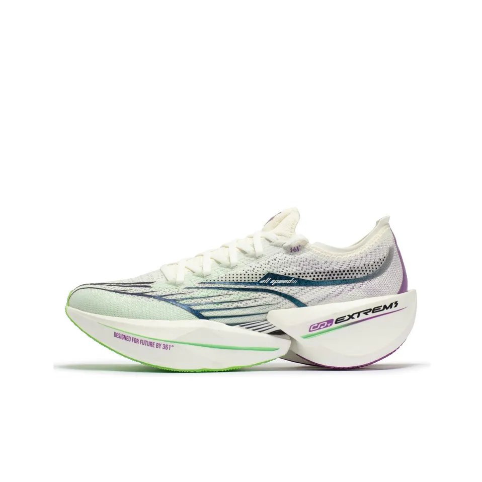 361° Flying Future Low Top Sprint Training For Long Distance Running And Marathon Running Shoes Unisex Green