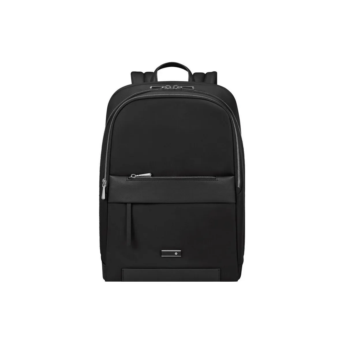 SAMSONITE Recyclable Polyester With Polyurethane Backpack Regular Unisex Black