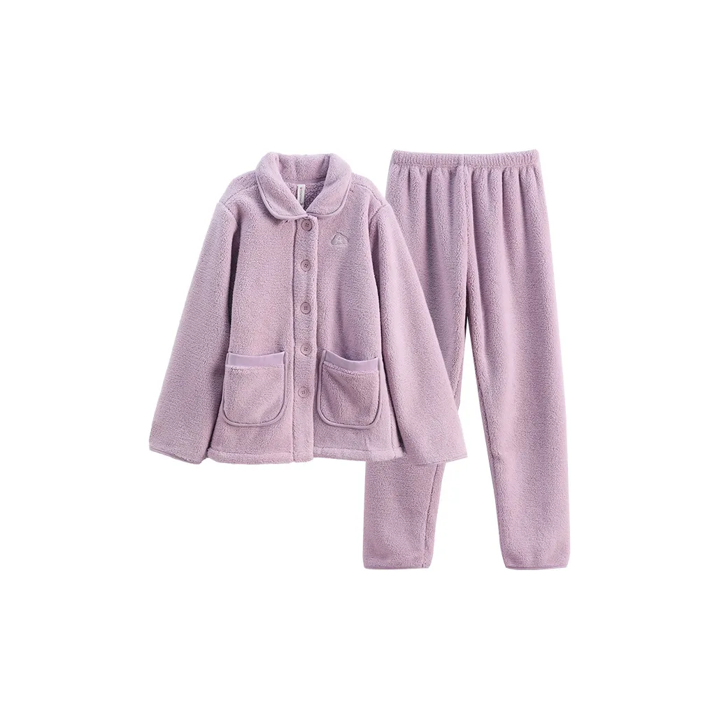 FENTENG Пижамный комплект Унисекс Таро Фиолетовый Экрю Фуронг Розовый Серый Синий Королевский Синий Хаки