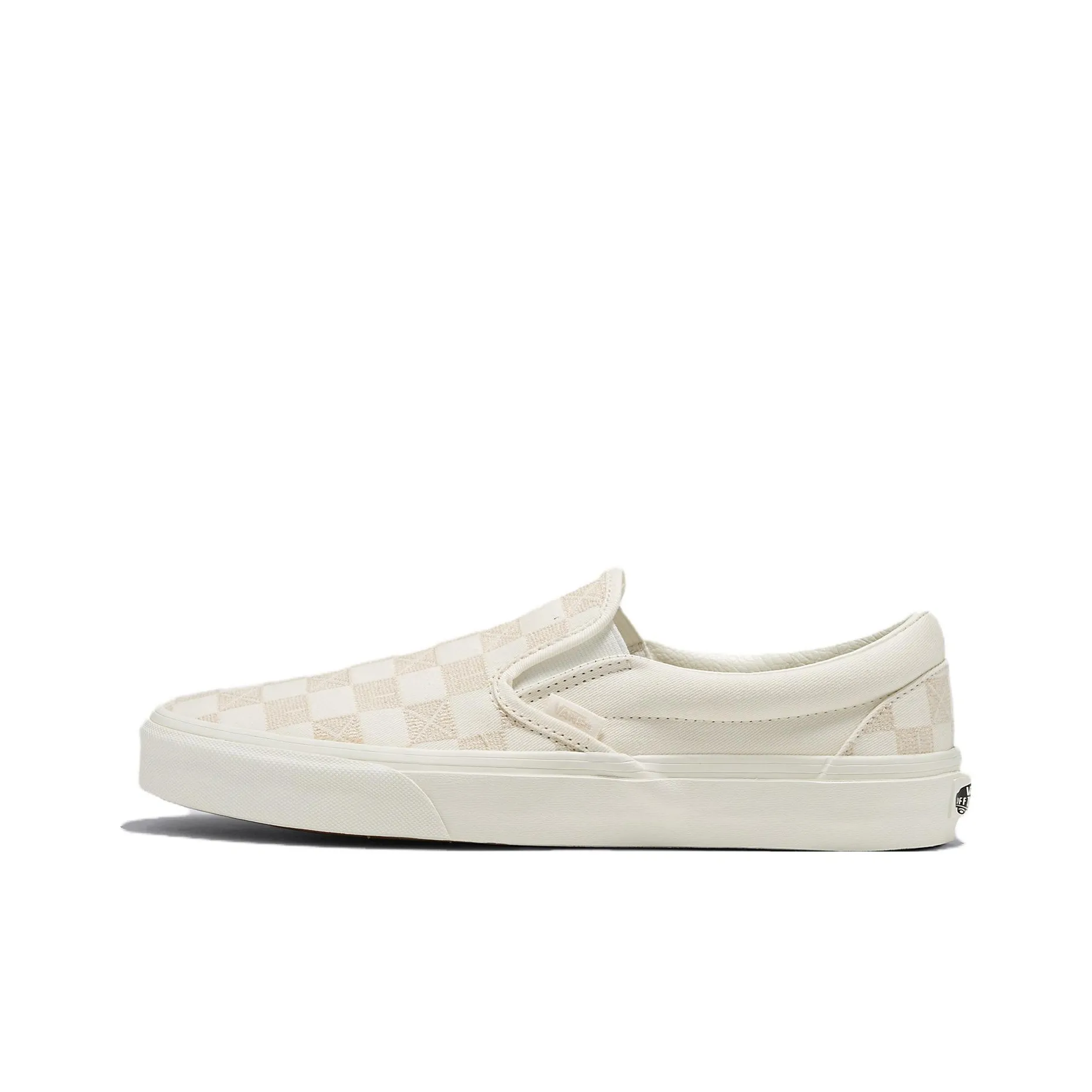 Vans Classic Slip On Stitch Checkerboard 'Beige'