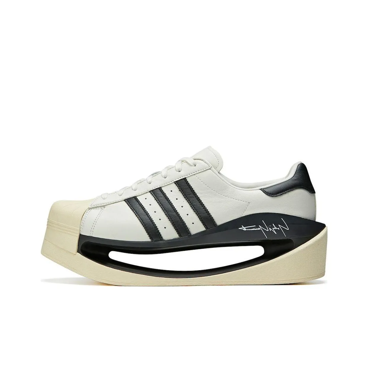 Adidas Y 3 Gendo Superstar 'Off White Black'