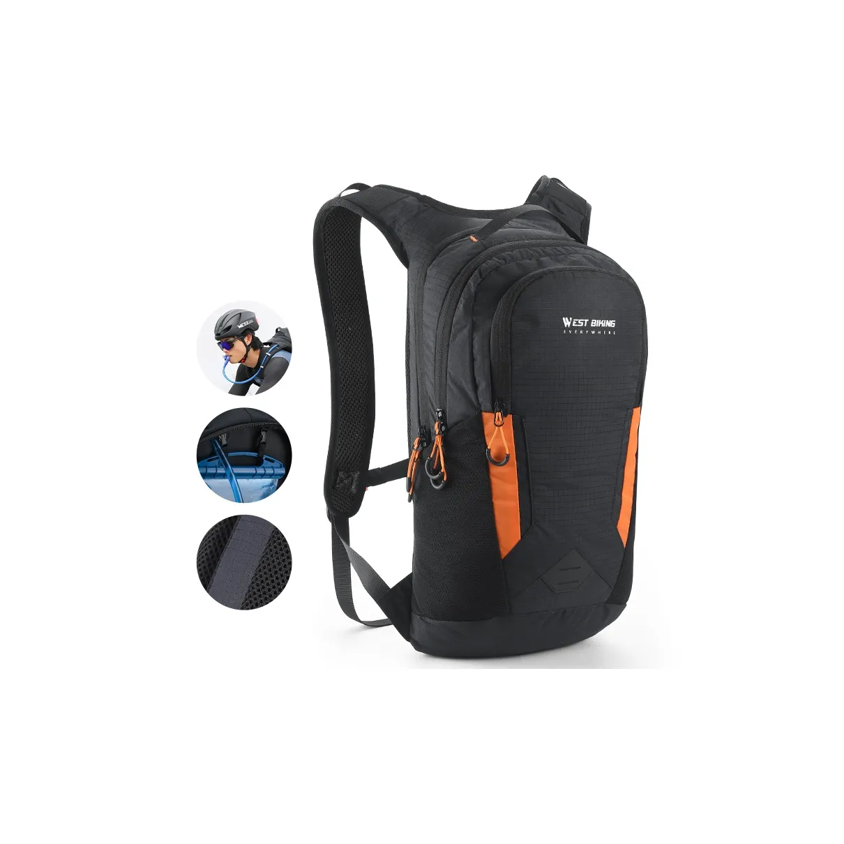 WEST BIKING Велосипед Сумка Рюкзак Велоспорт Унисекс Нейлон