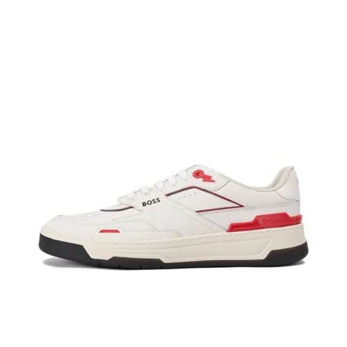 HUGO BOSS Кроссовки для скейтбординга Low Top Белый и Красный Мужские