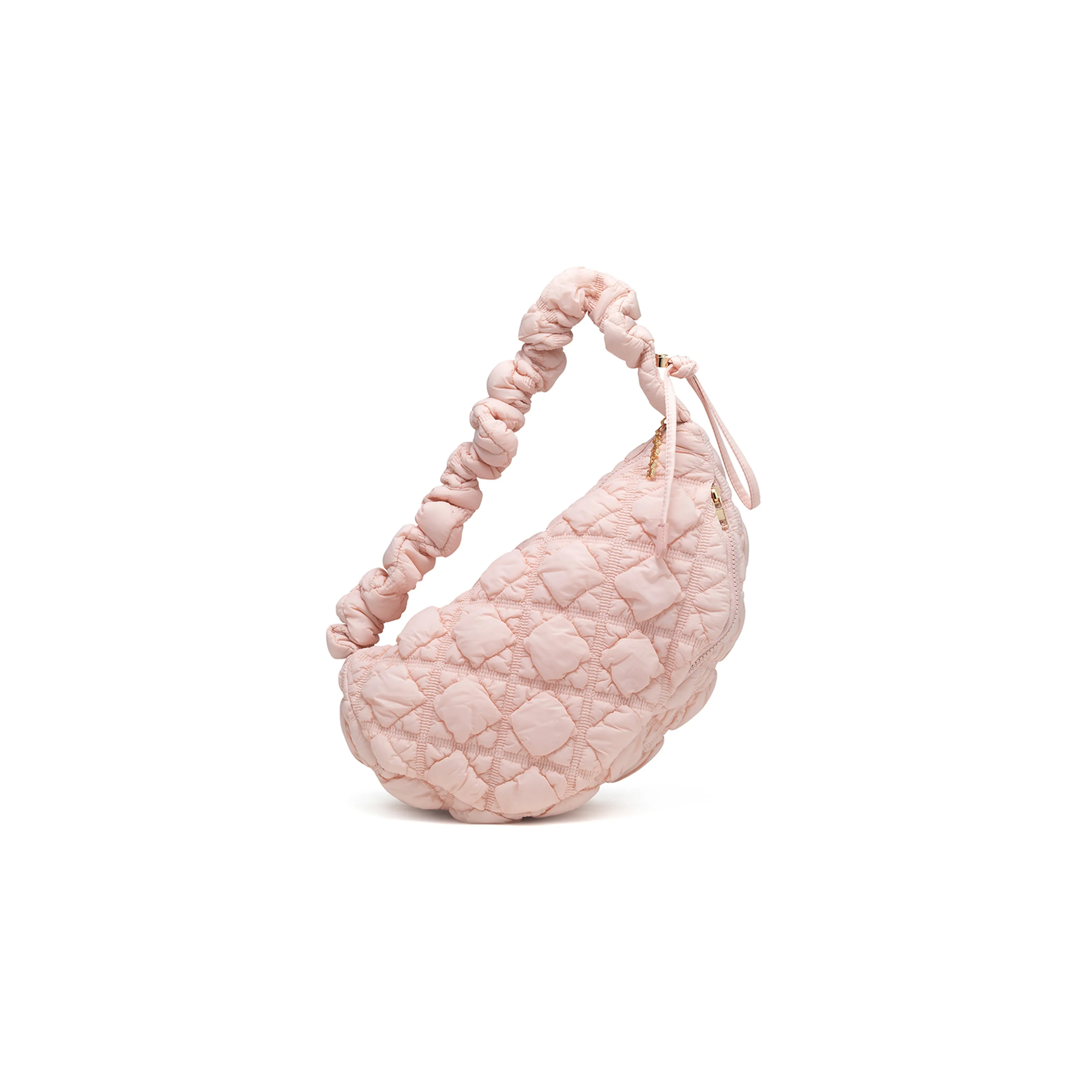 CARLYN Nylon Crossbody One Shoulder Handbag Regular Women's Light Pink