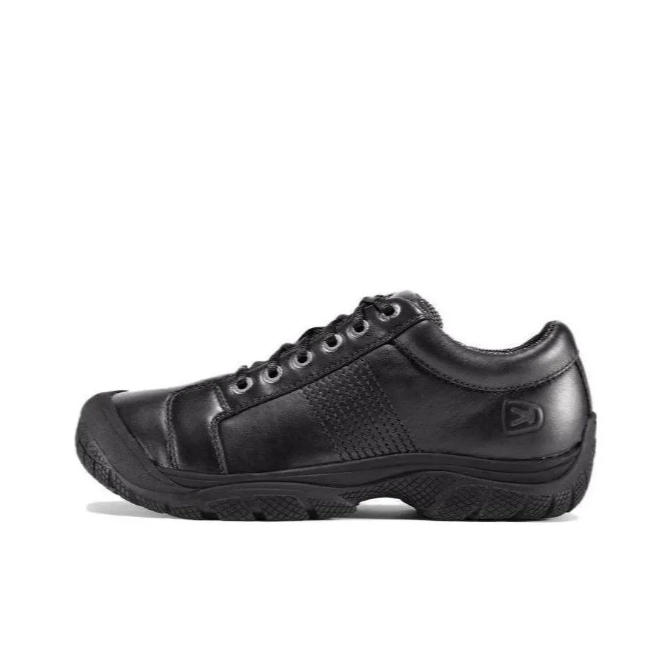 KEEN Utility Cushioning Wear Resistant Low Top Outdoor Shoes Men's Black