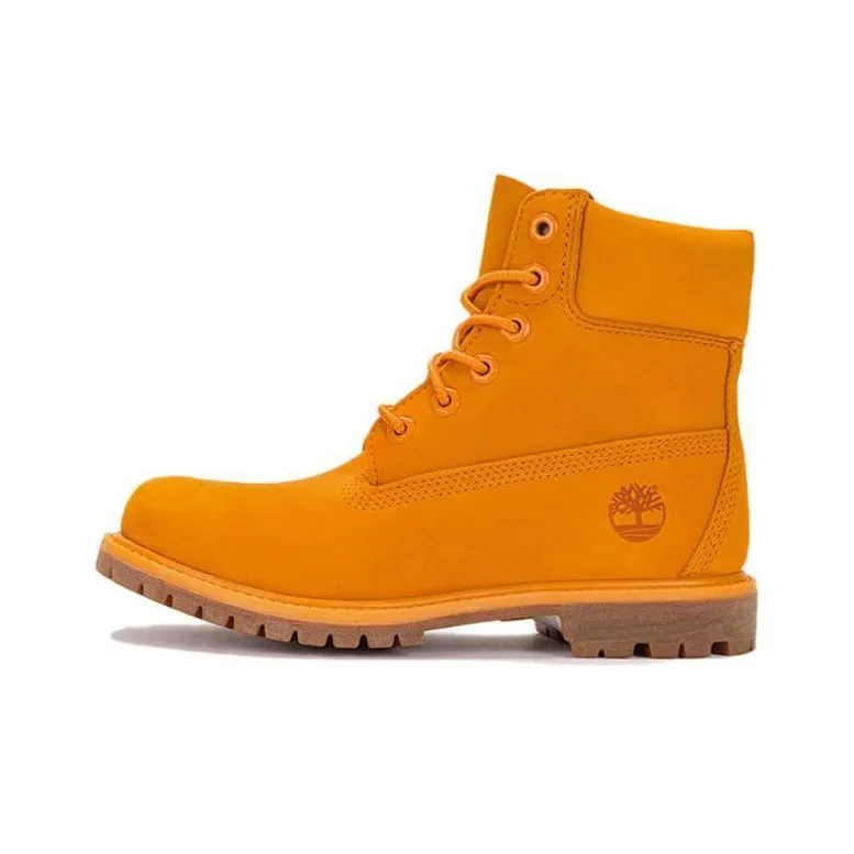 Timberland 50th Edition Premium 6 Inch Waterproof Boot 'Medium Orange Nubuck' Women's