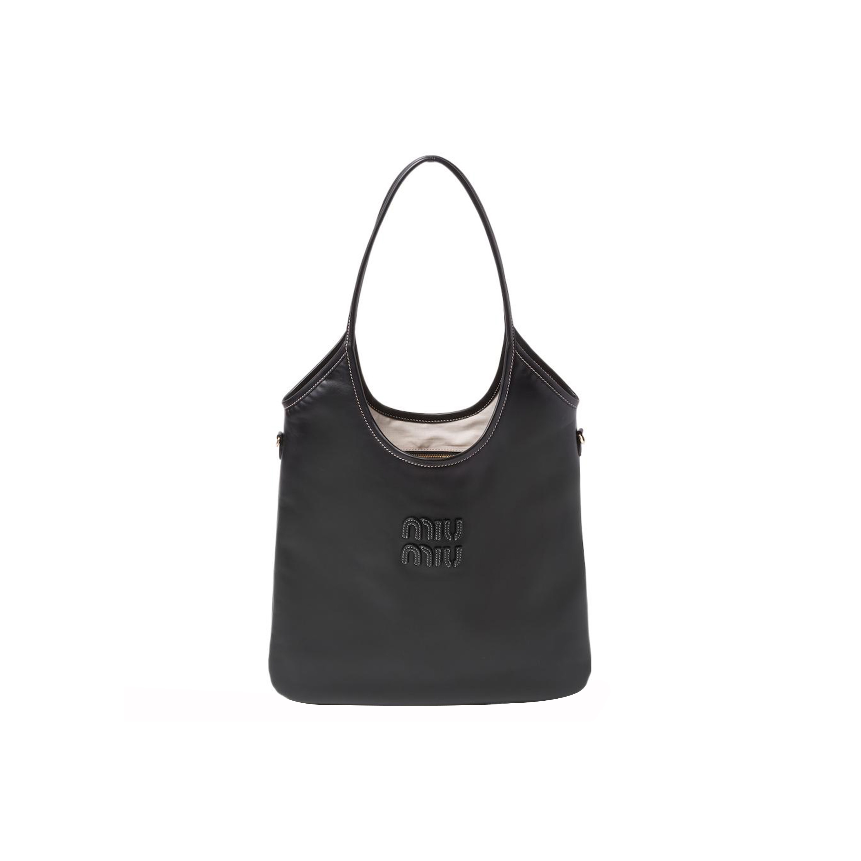Miu Miu Women's' Leather Patch Handbag in Brown | LN-CC®