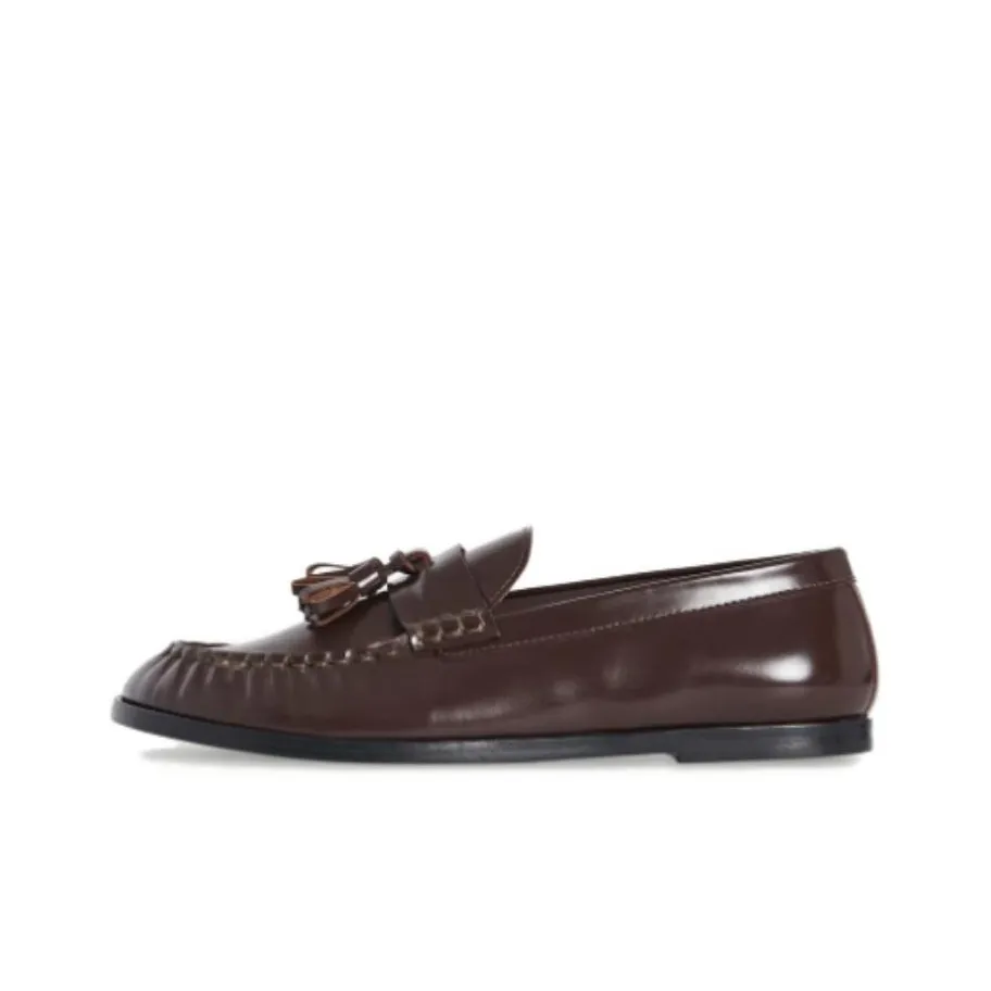THE ROW Tassel Detailed Loafers Women's