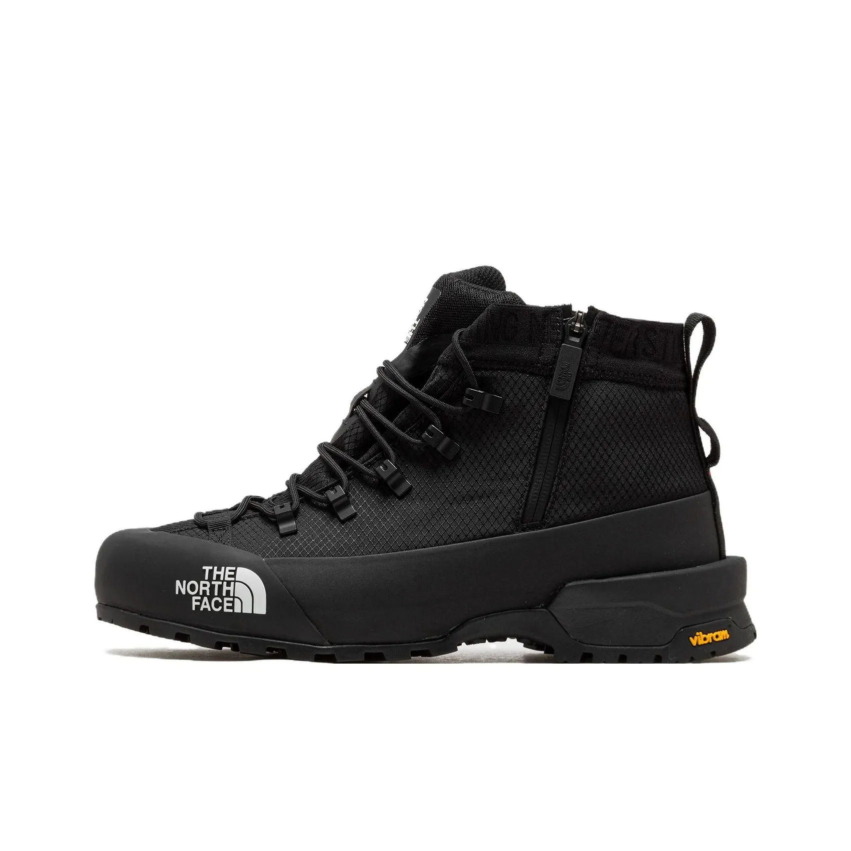 THE NORTH FACE GLENCLYFFE Wear Resistant Coverage High Top Outdoor Shoes Men's Black