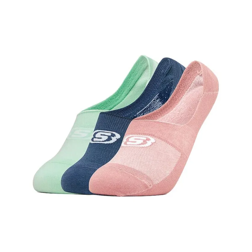 Skechers Colorful No Show Носки Унисекс 3 упаковки
