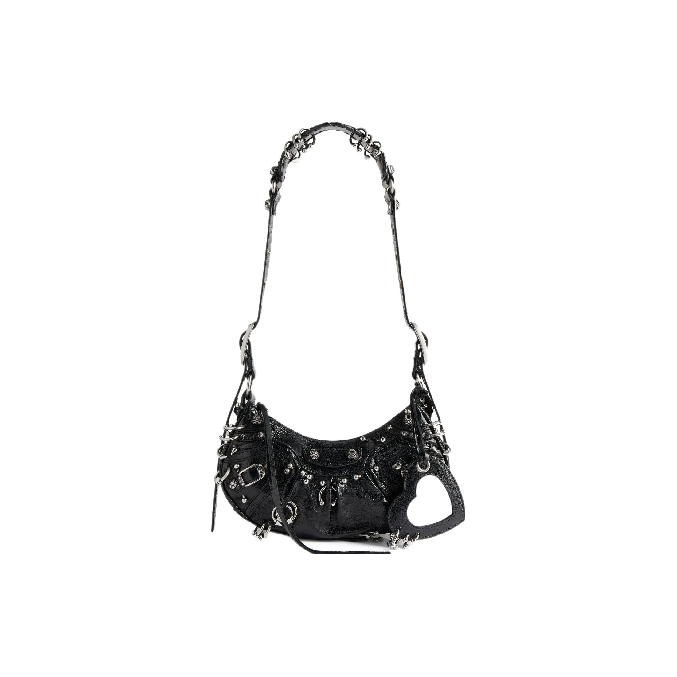 Balenciaga Le Cagole Xs Shoulder Bag With Piercing Black