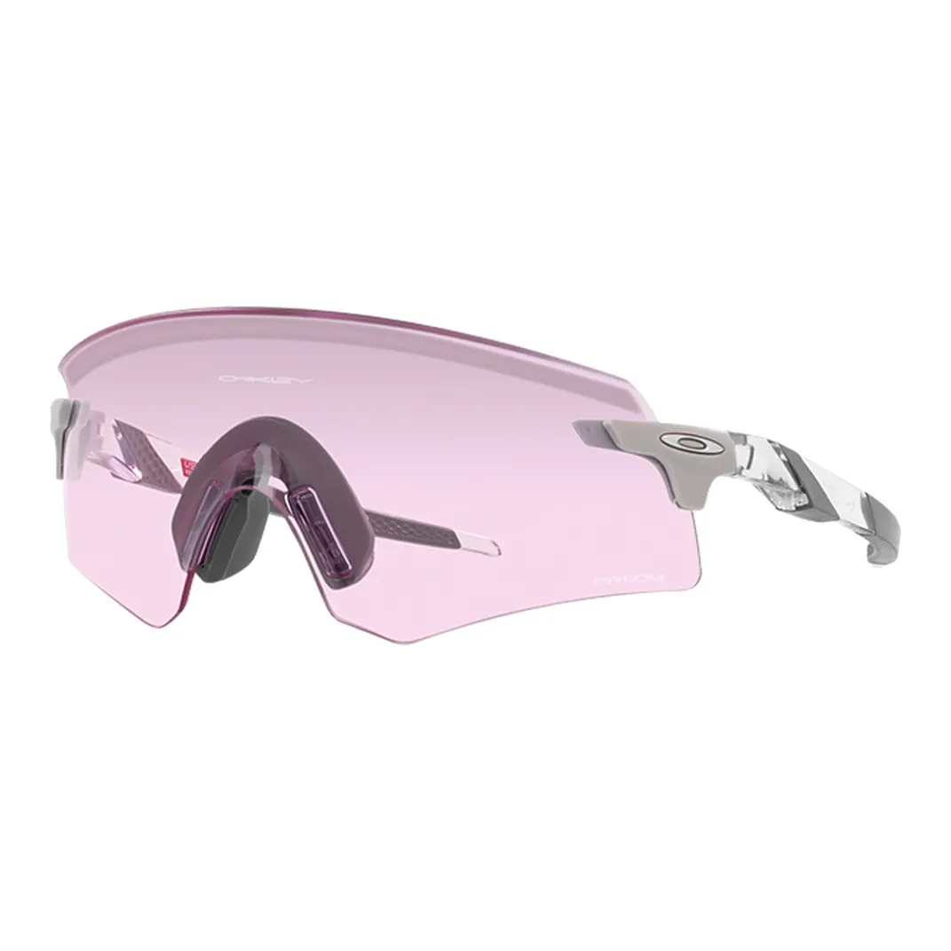 Oakley Injection Molding Irregular Shape Sunglasses Unisex Pink