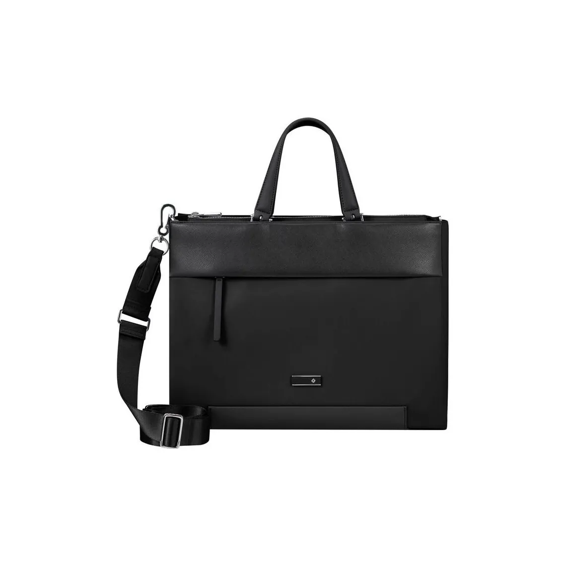 SAMSONITE Recyclable Polyester With Polyurethane Tote Bag Shopping Bag Shoulder Bag Handbag Women's Black
