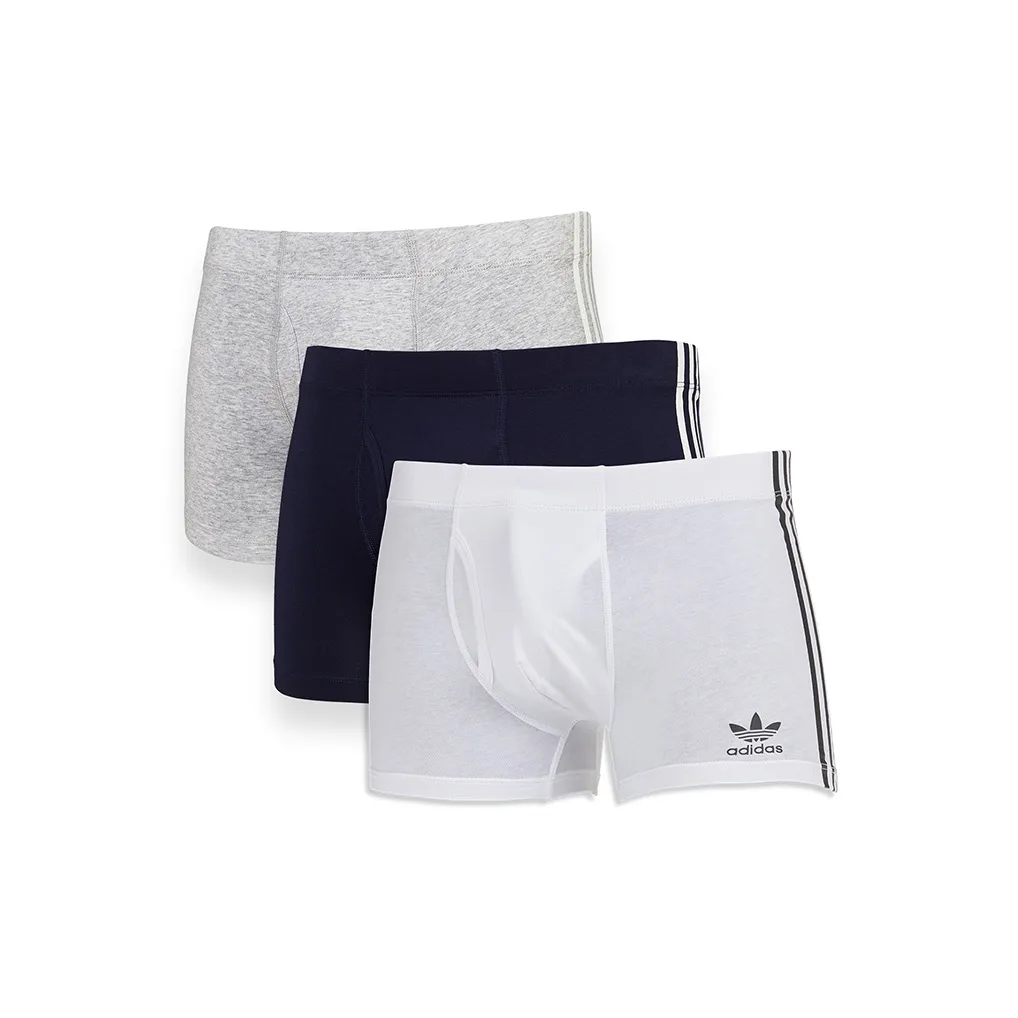 Adidas Originals Dopamine Dressing Quick Dry Sweat Wicking Anti Friction Breathable Men's 3 Pack