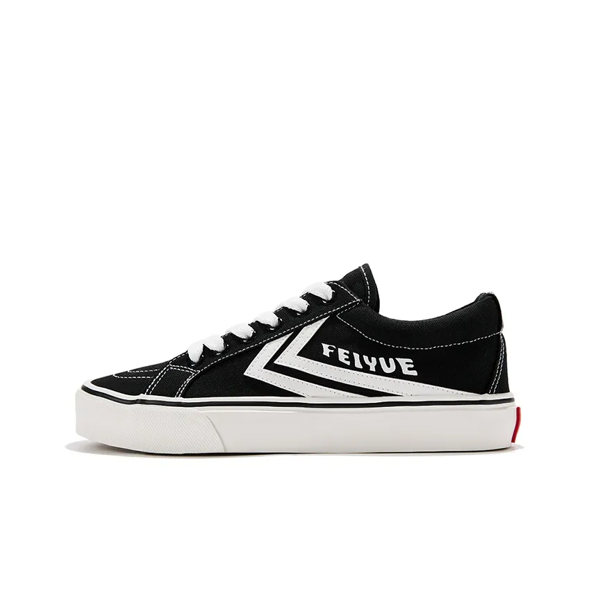 Feiyue Low Top Скейтборд Кроссовки Unisex Черный