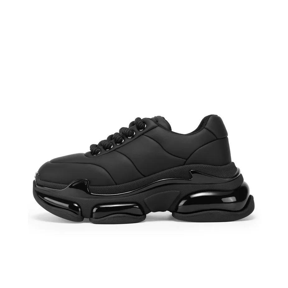 C°BANNER Puffy Shoes Low-Top Chunky Sneakers 6cm Women's