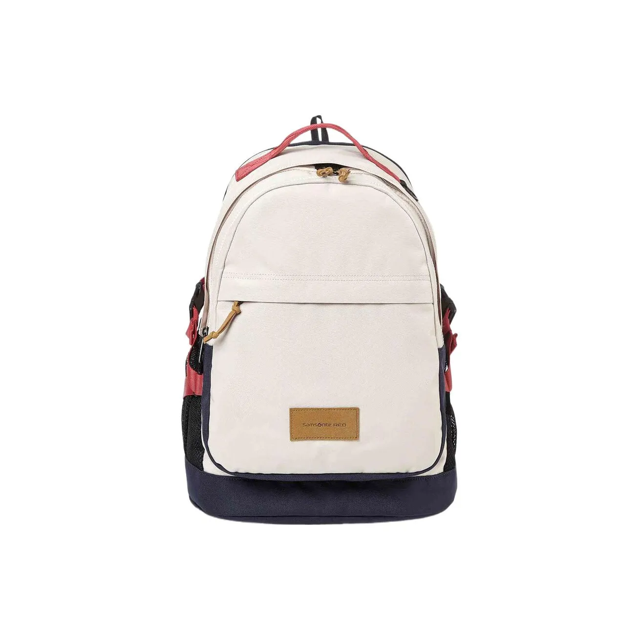 SAMSONITE Polyester Backpack Regular Unisex Ecru