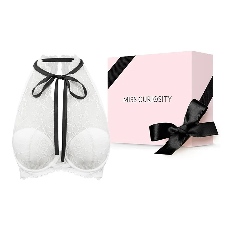 MISS CURIOSITY Белый цвет камелии Женские бюстгальтеры