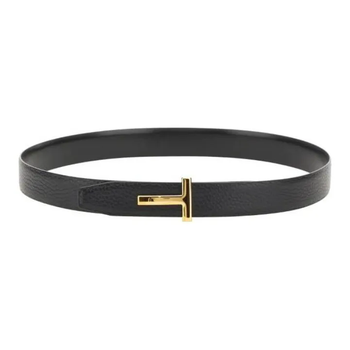 TOM FORD T Plaque Reversible Belt
