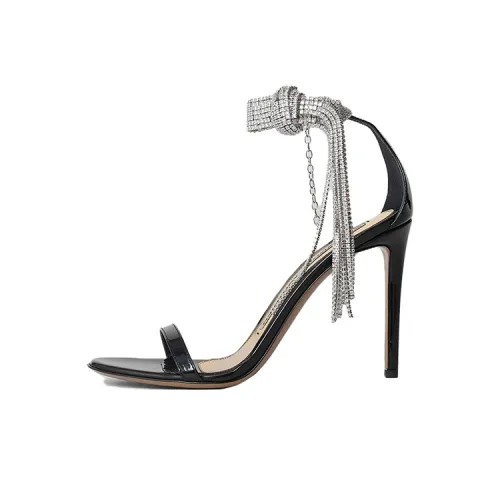 Alexandre Vauthier one Ремень Сандалии Серебряный Женские