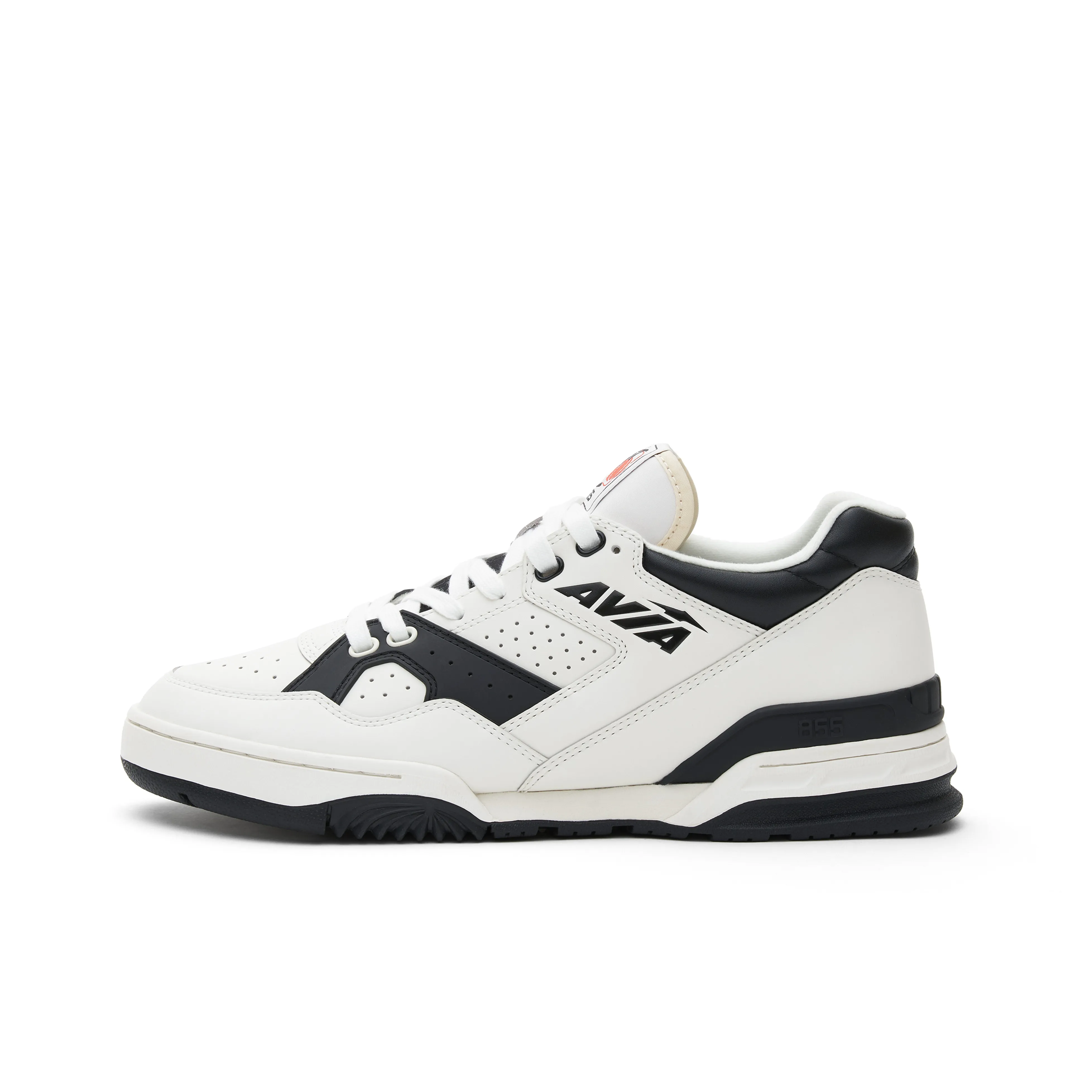 AVIA 855 Series Low Top Vintage Basketball Shoes Men's Black White