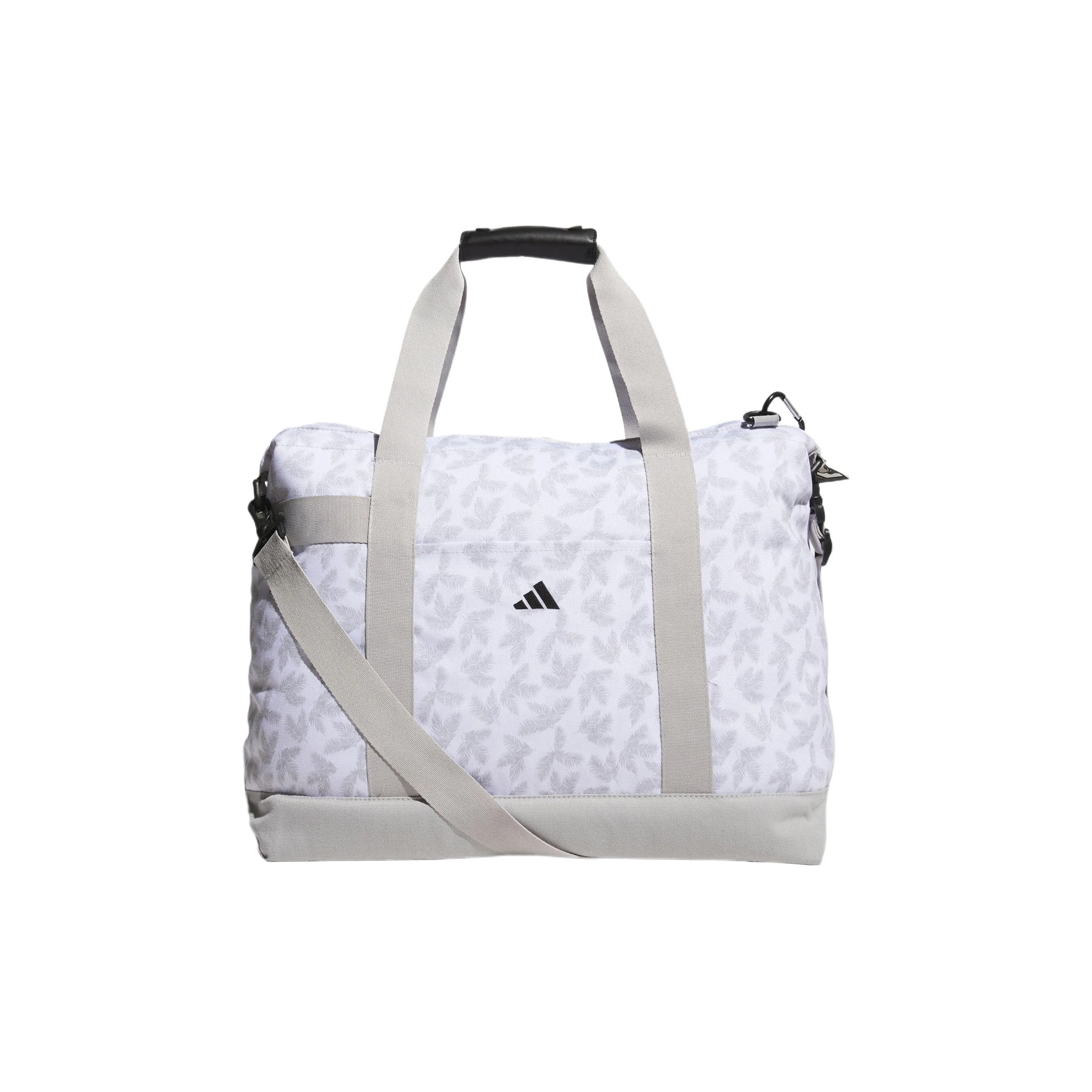 Adidas Polyester Clothing Bag, Tote Bag, Shopping Bag, Shoulder Bag, Crossbody Bag, Handbag Regular Unisex White & Gray