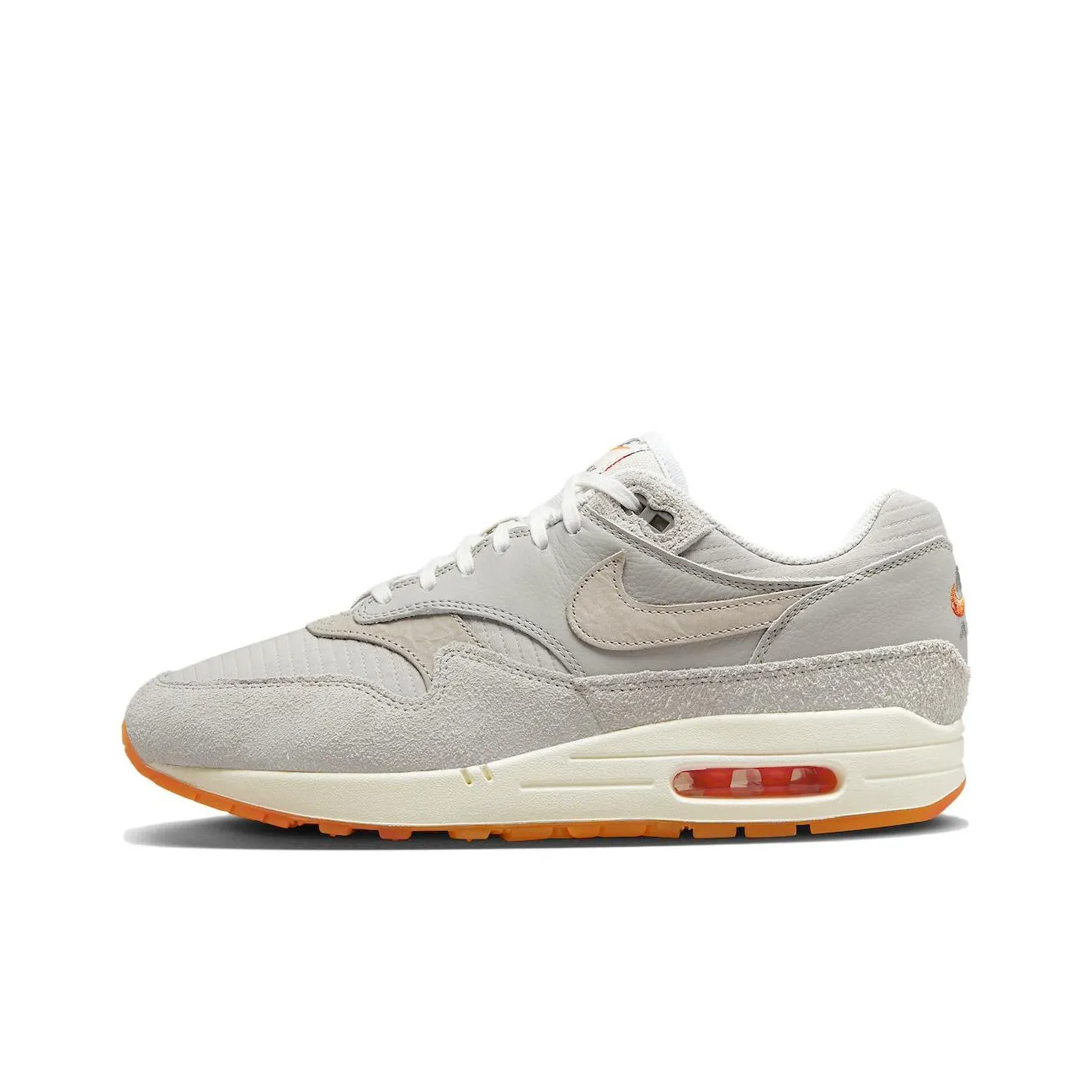 Nike Air Max 1 Prm Light Iron Ore Total Orange
