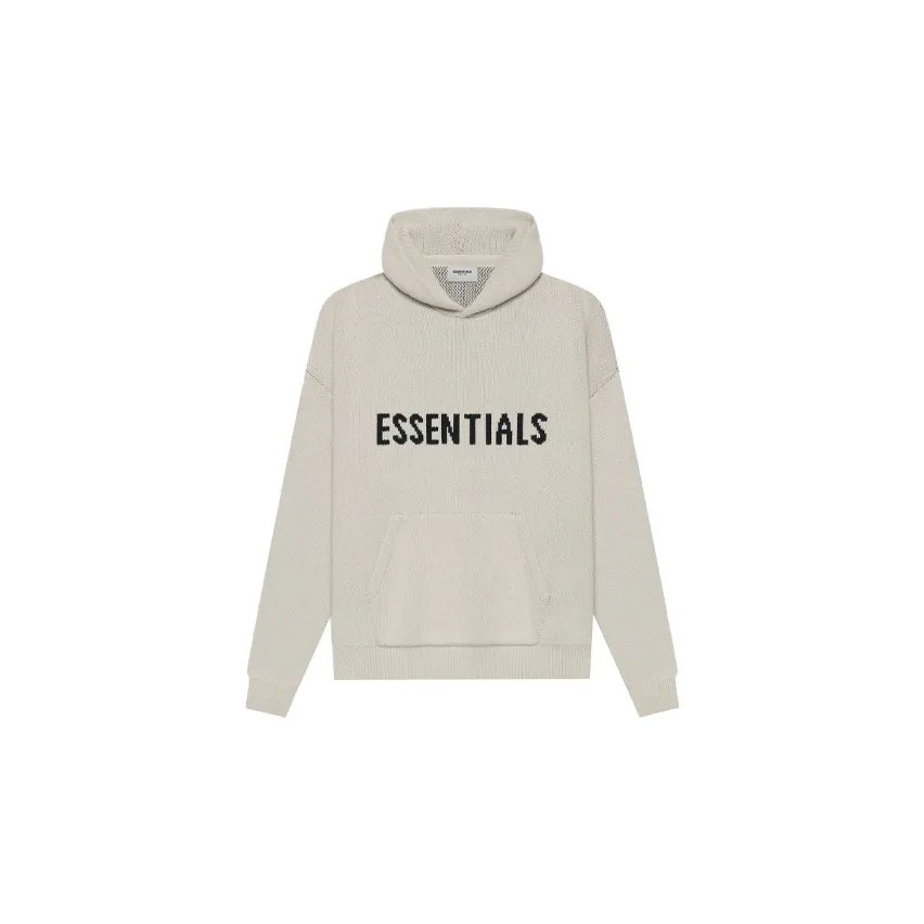 Fear Of God Essentials Knit Pullover Hoodie SS21