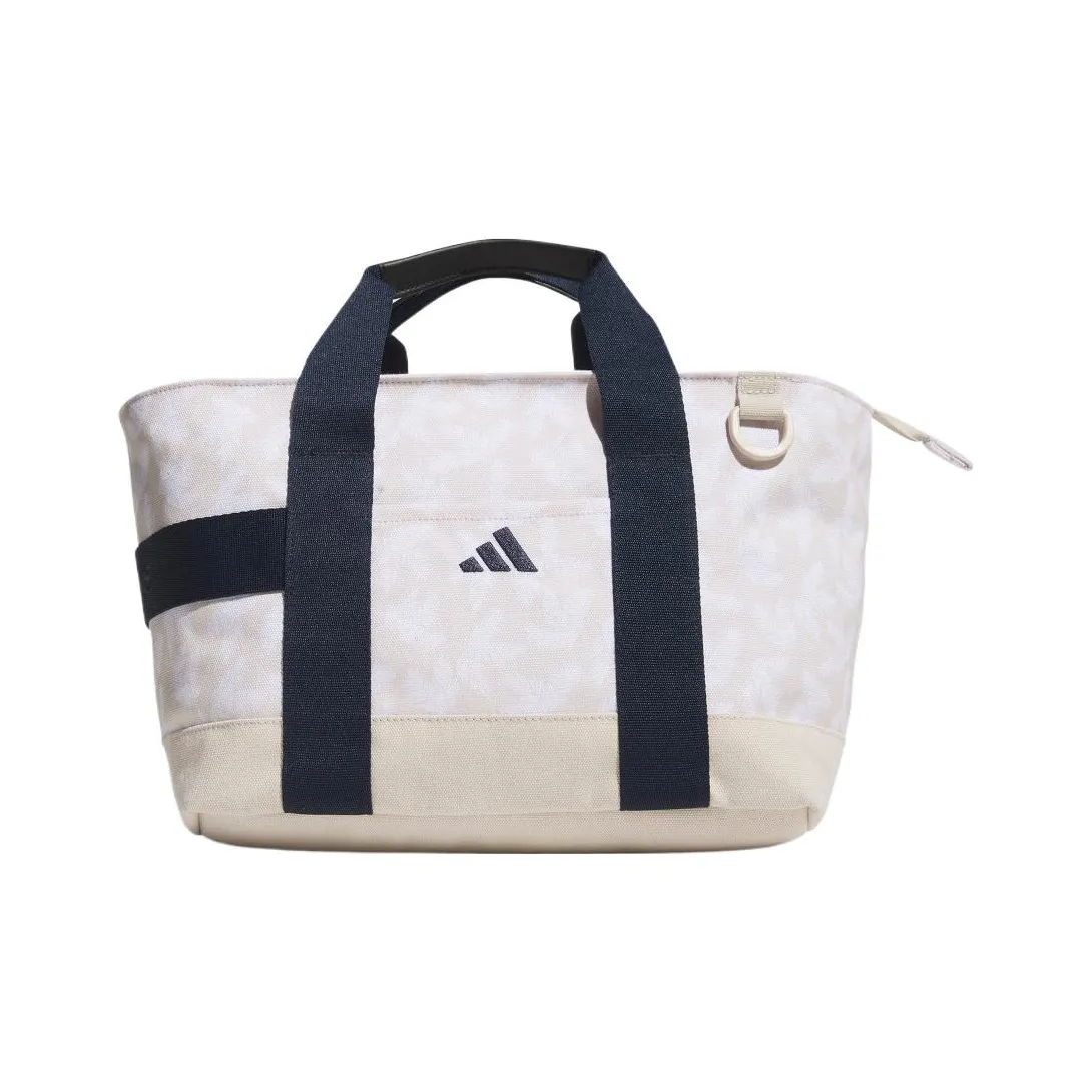 Adidas Recycled Material Handbag Unisex Clear Brown & White