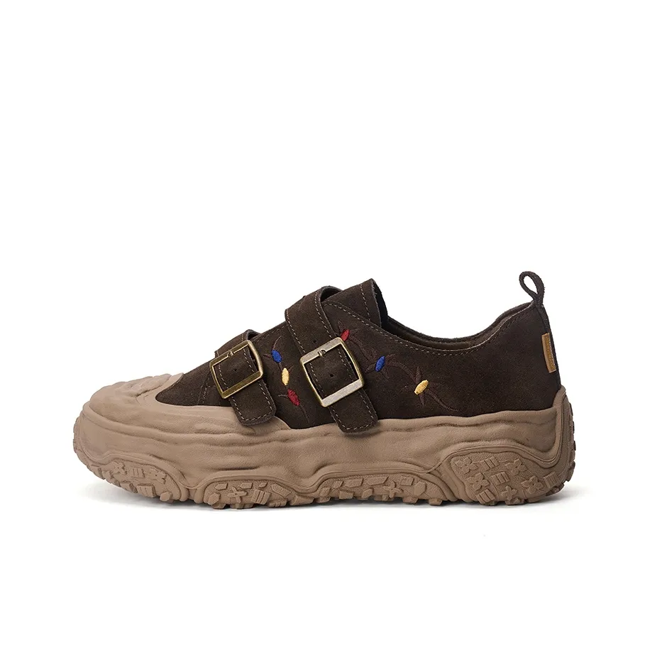Joy&Mario Low-Top Outdoor Shoes 4cm Women's