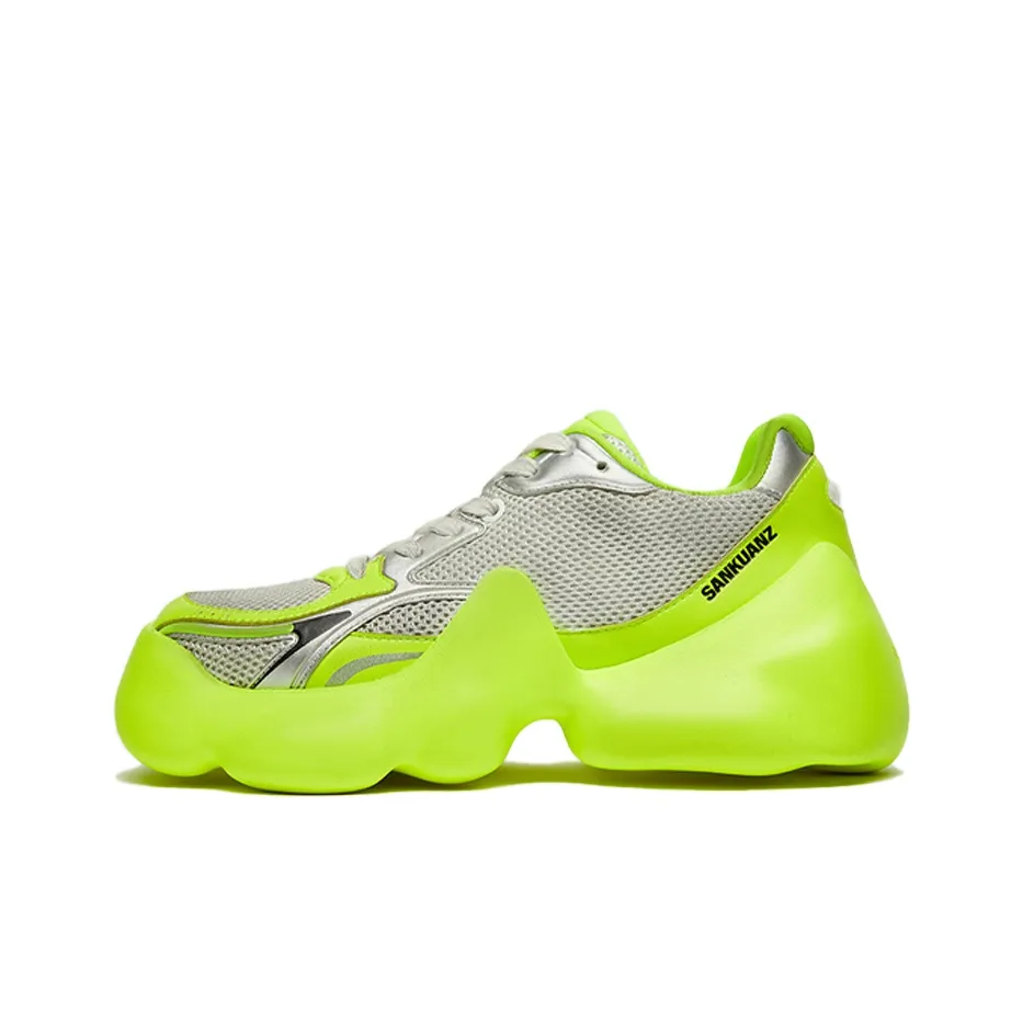 SANKUANZ Пузырьки Обувь Увеличение Высоты Низкий Топ Повседневный Унисекс