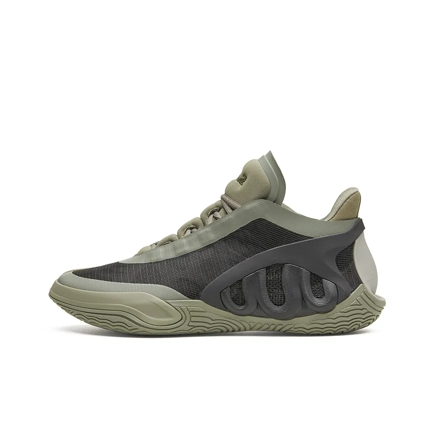 EQLZ EQUALIZER 2023 Cushioning Coverage Rebound Support High-Top Performance Basketball Shoes Gaiya Army Green