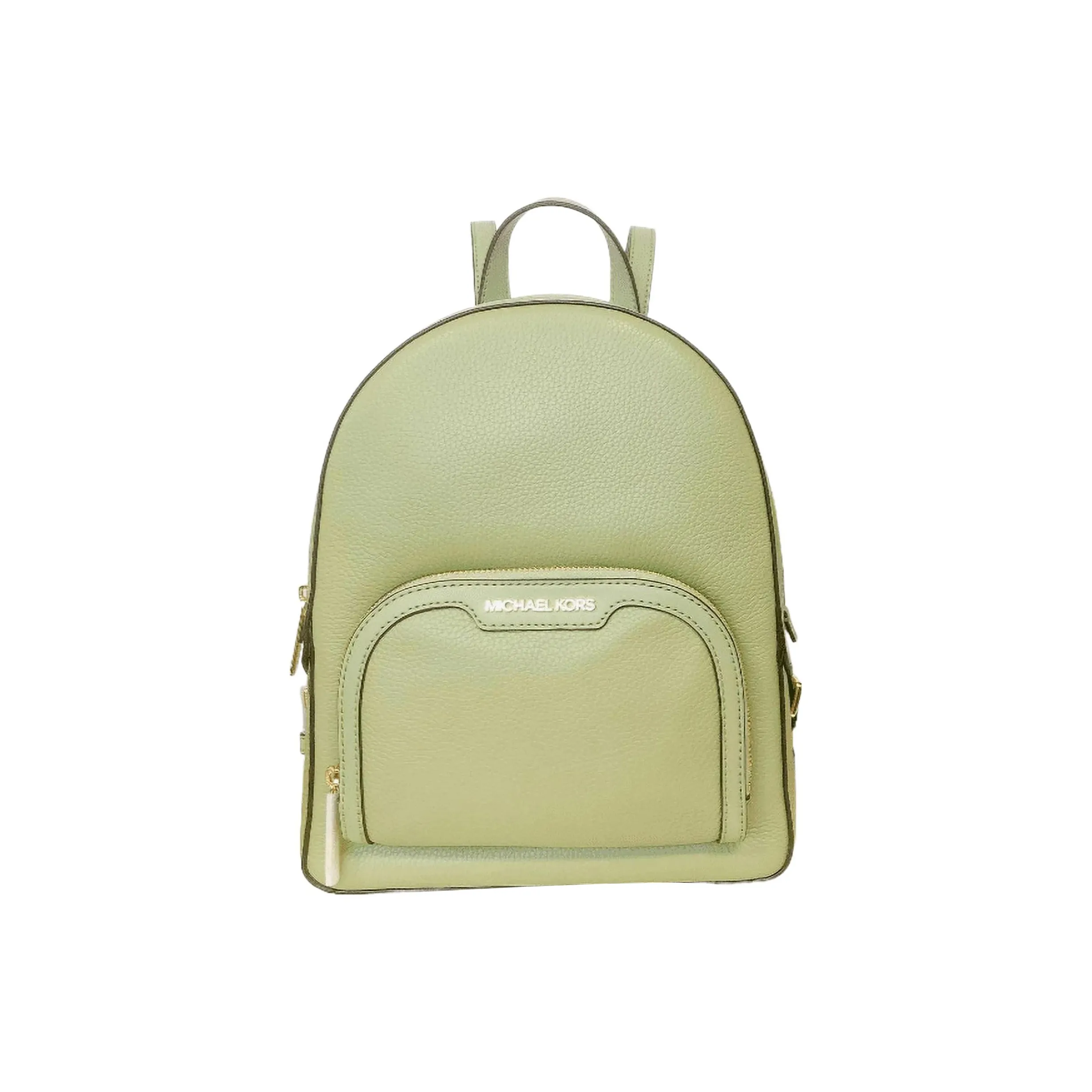 MICHAEL KORS Jaycee Litchi Grain Leather backpack Jil Medium Size Women's Mint Green