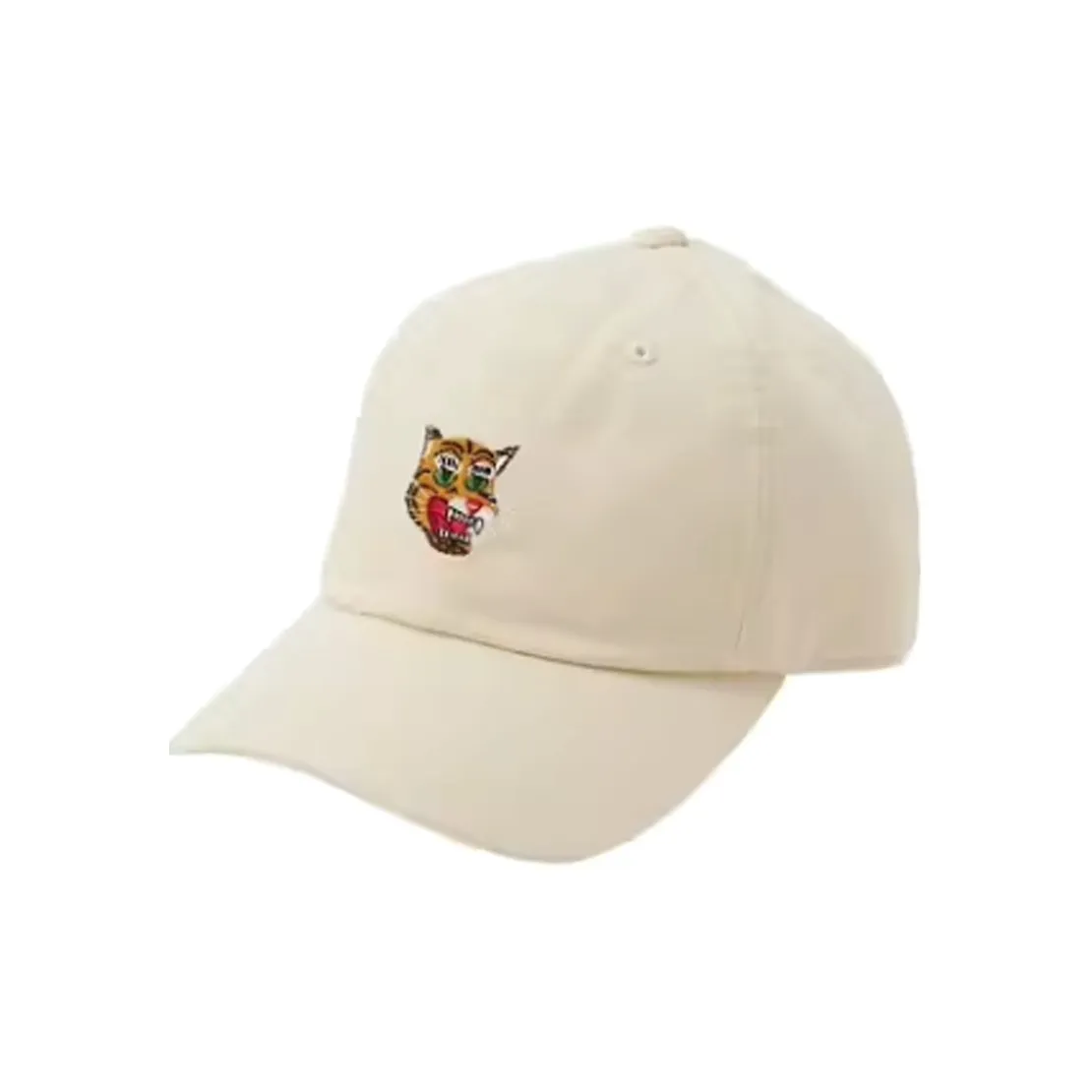 Onitsuka Tiger Cotton Baseball Caps Unisex Ecru